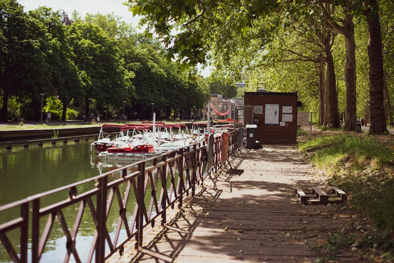 Le canal de la Deule à Lille