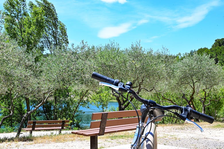 Le lac du Crès, près de Montpellier