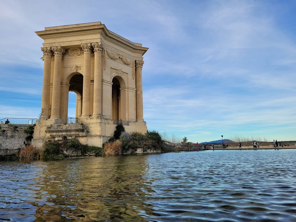 Le Château d’eau du Peyrou à Montpellier