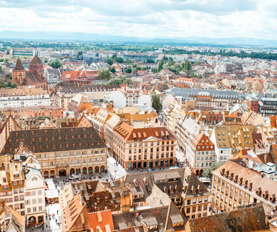 La ville de Strasbourg