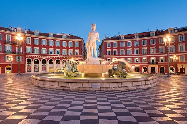 Place Masséna à Nice