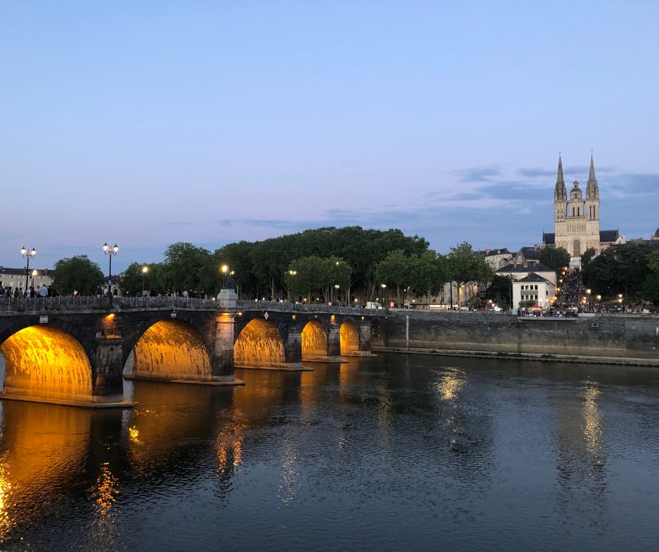 La ville d'Angers