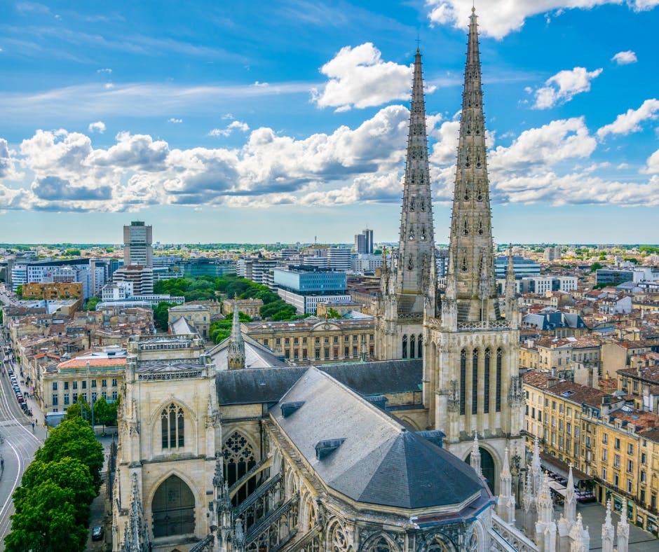 La ville de Bordeaux