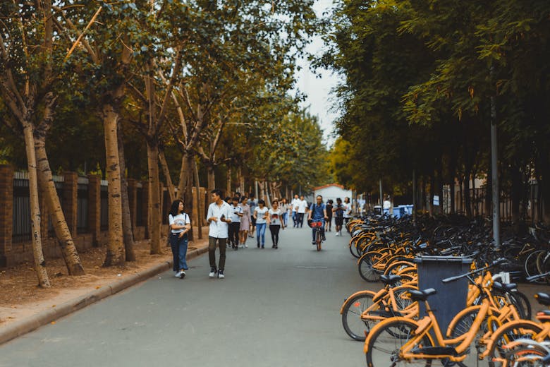 Des vélos en libre-service en Chine