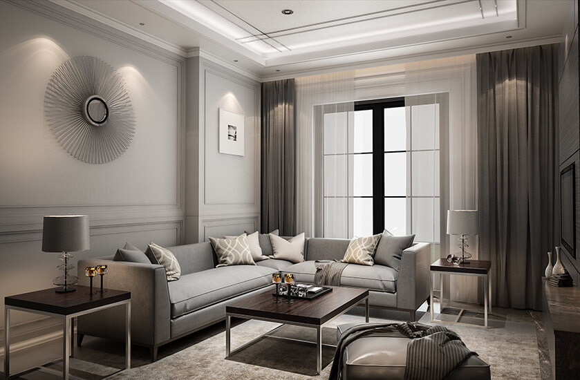 Klassisches Haus & klassischer Schick