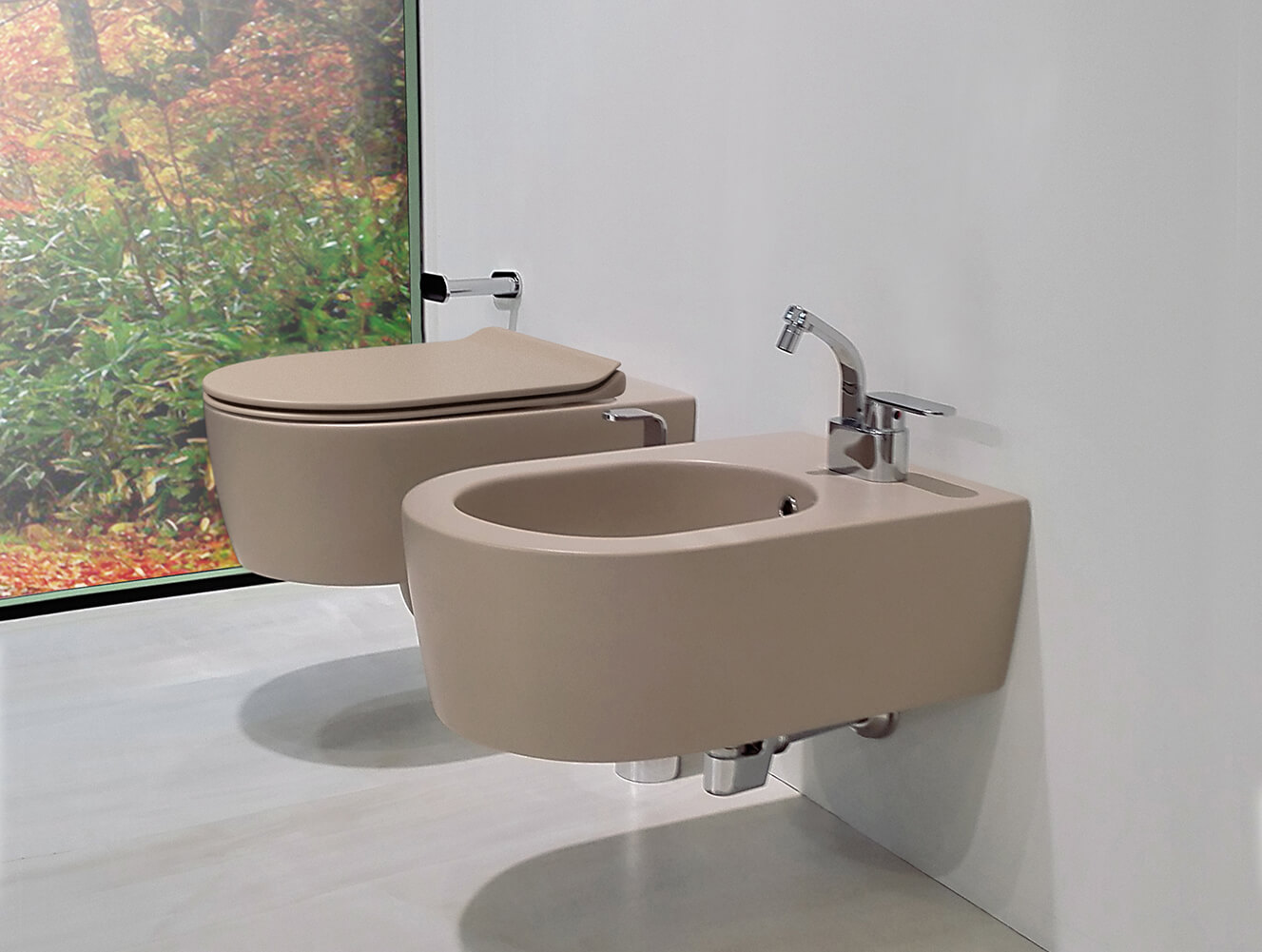 Sanitari Flaminia Link argilla
