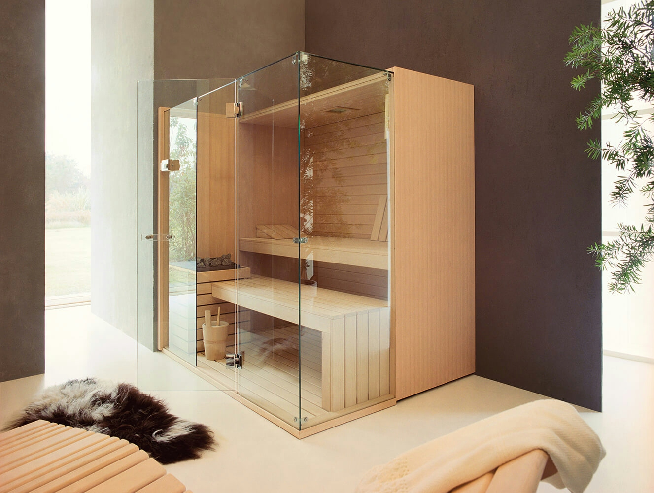 Sauna Effegibi Sky Corner