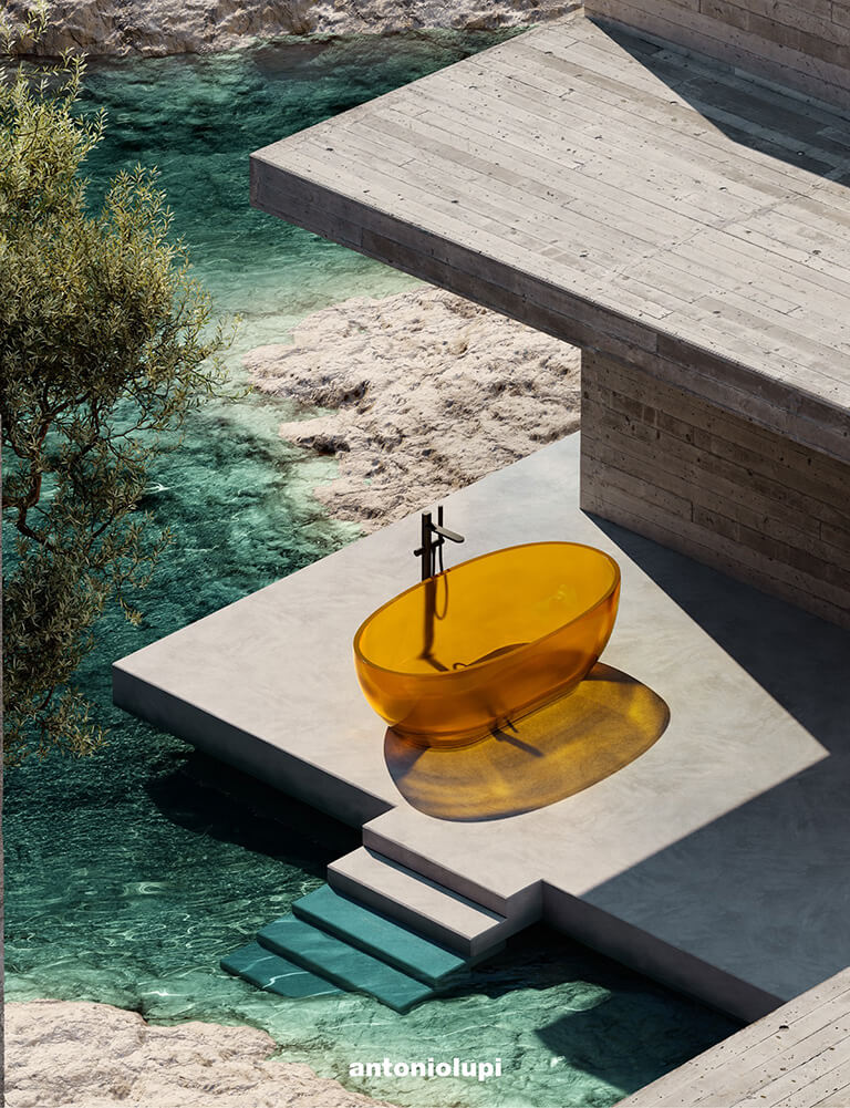 Vasca da bagno Antonio Lupi Reflex
