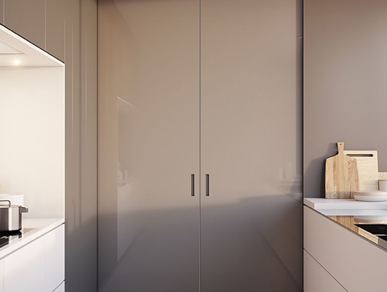 Porta d'interni Linvisibile Marea chiusa