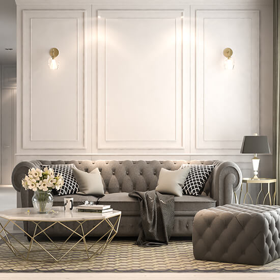 Klassisches Haus & klassischer Schick