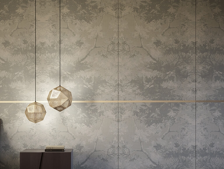 Porta d'interni Linvisibile Alba Filo chiusa