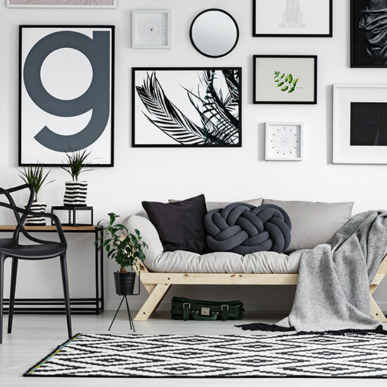 Casa stile nordico o scandinavo