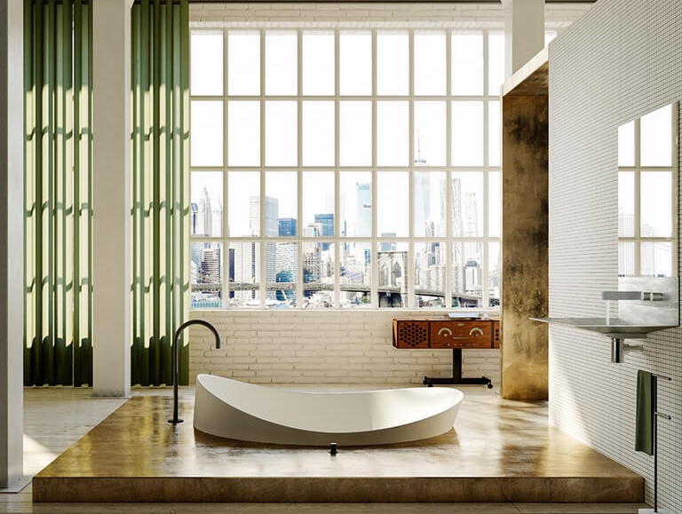 Vasca da bagno Antonio Lupi Dune