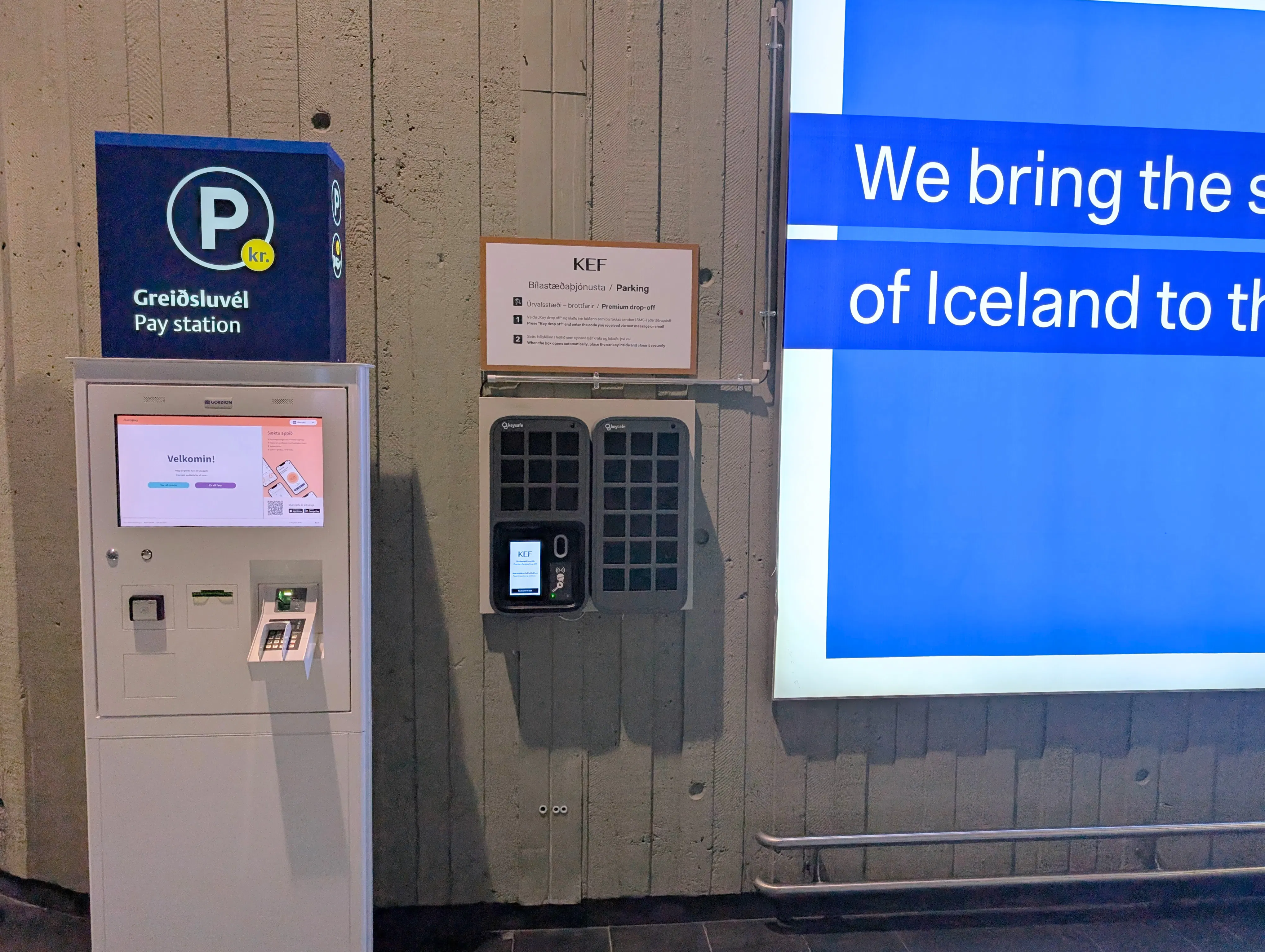 Snjallboxin á Keflavíkurflugvelli