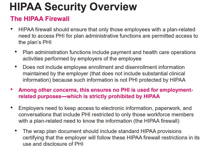 HIPPA Security Overview - Firewall