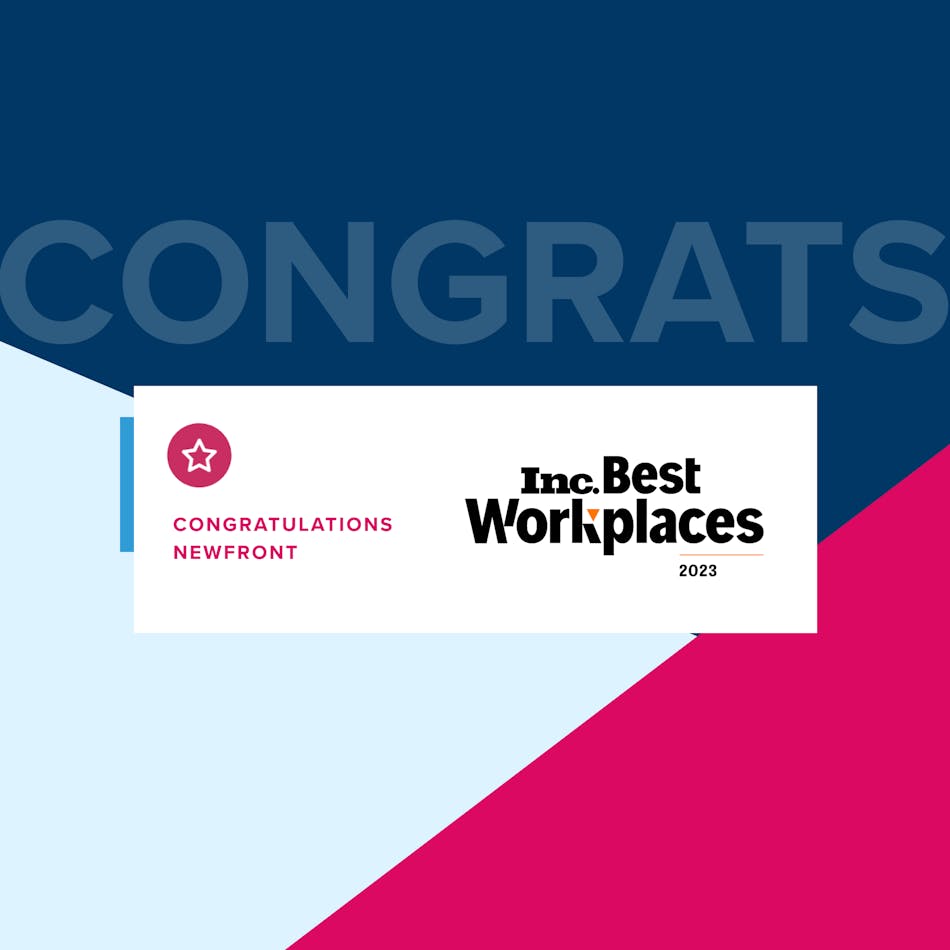 Newfront Ranks Among Highest-Scoring Businesses on Inc. Magazine’s Annual List of Best Workplaces for 2023