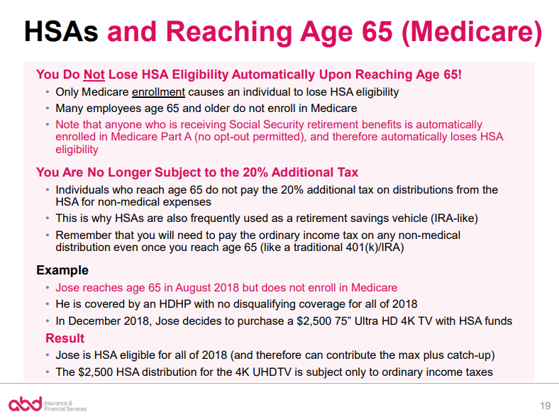 How Medicare Affects HSA Eligibility