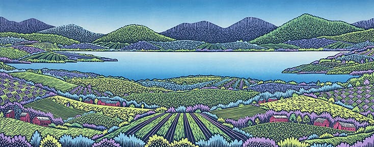 "Lake Champlain Vista" by Daryl V. Storrs