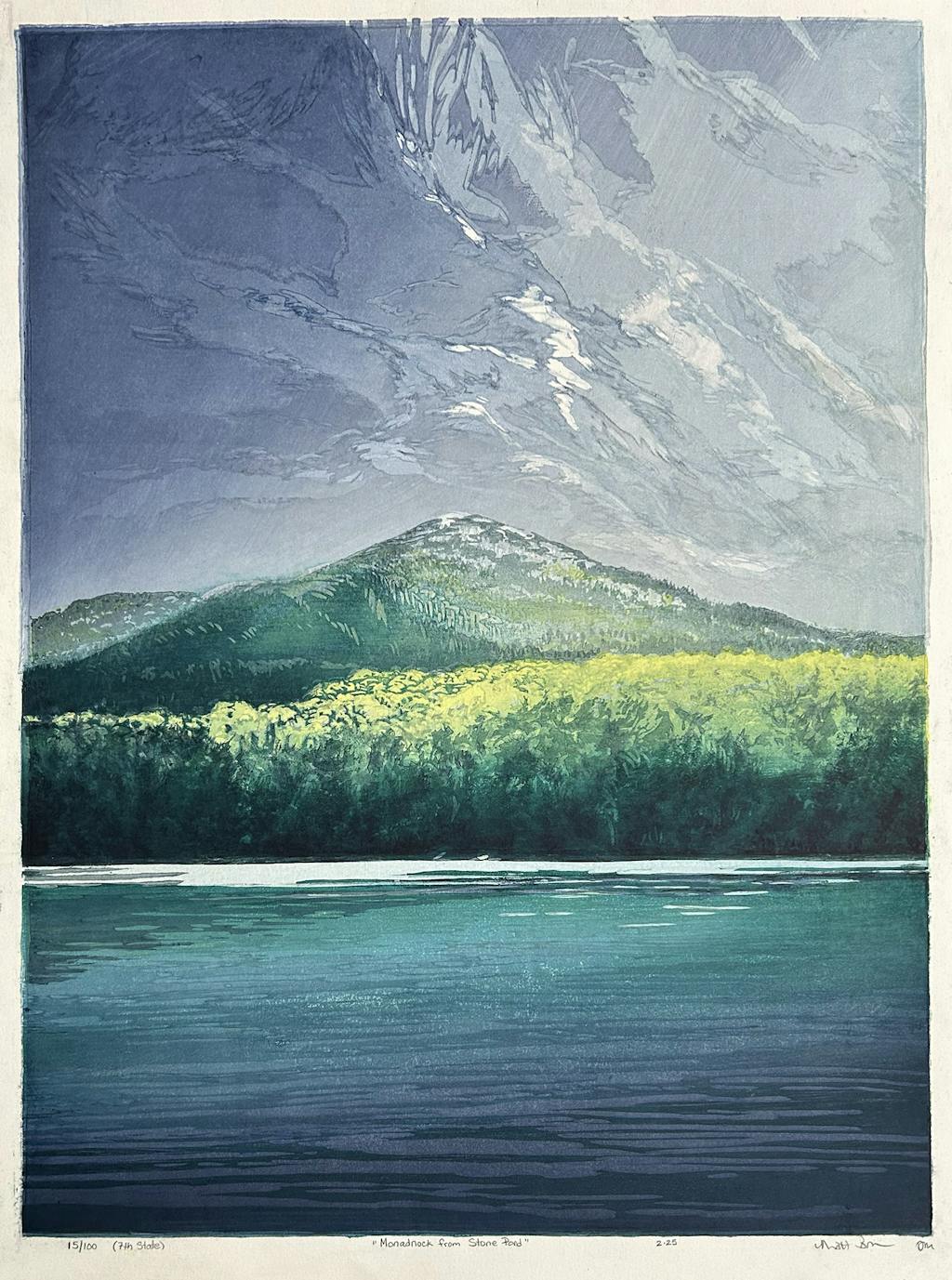 Monadnock from Stone Pond