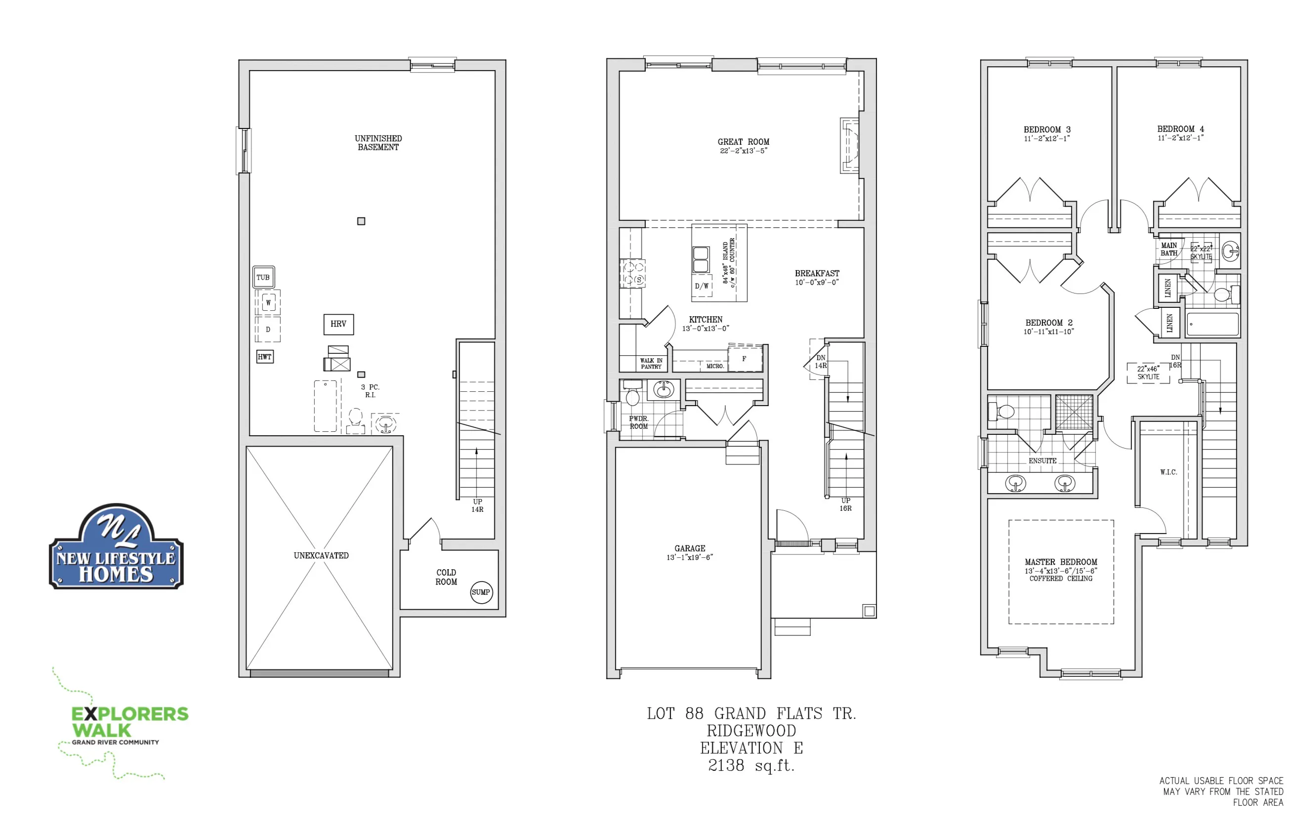 Lot 88 Grand Flats Trail Floor Plan