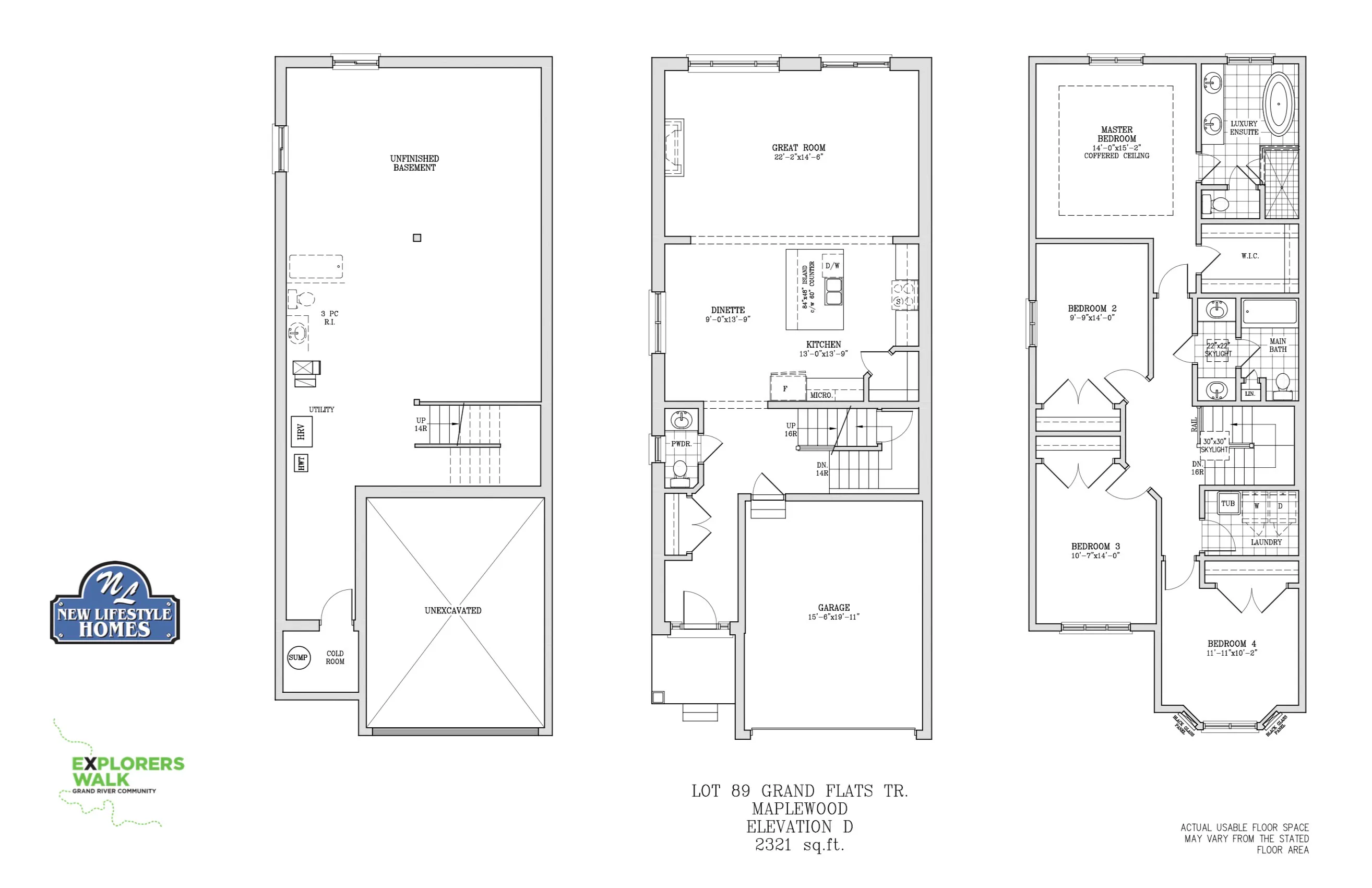 Lot 89 Grand Flats Trail Floor Plan