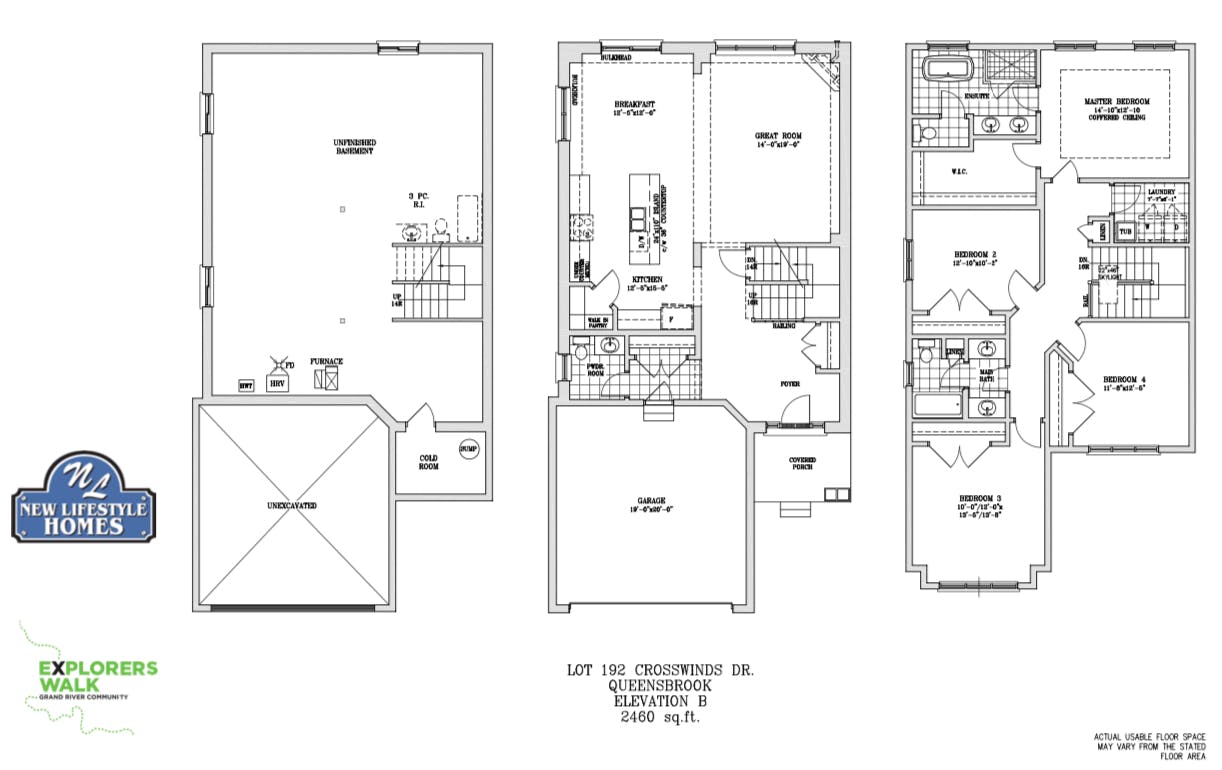 Lot 192 Crosswinds Floorplan