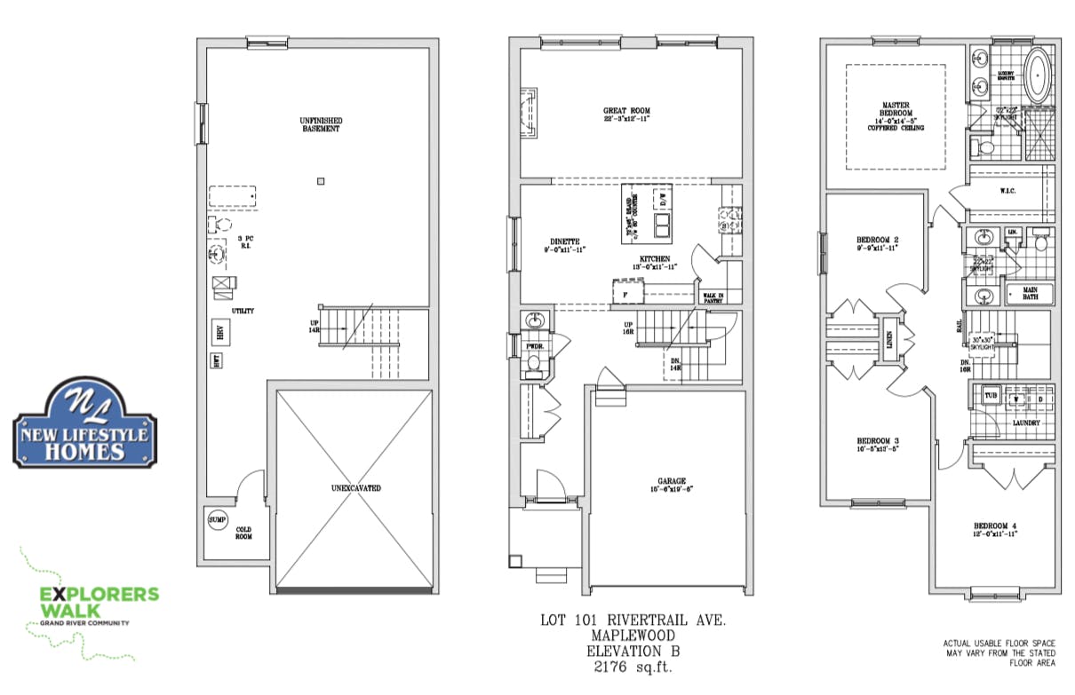 Lot 101 Rivertrail Avenue Floorplan