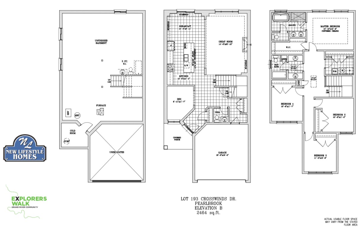 Lot 193 Crosswinds Drive Floorplan