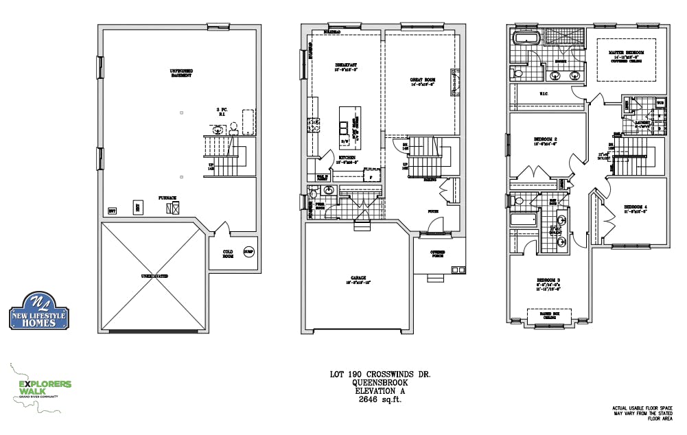 Lot 190 Crosswinds Drive Floor Plan