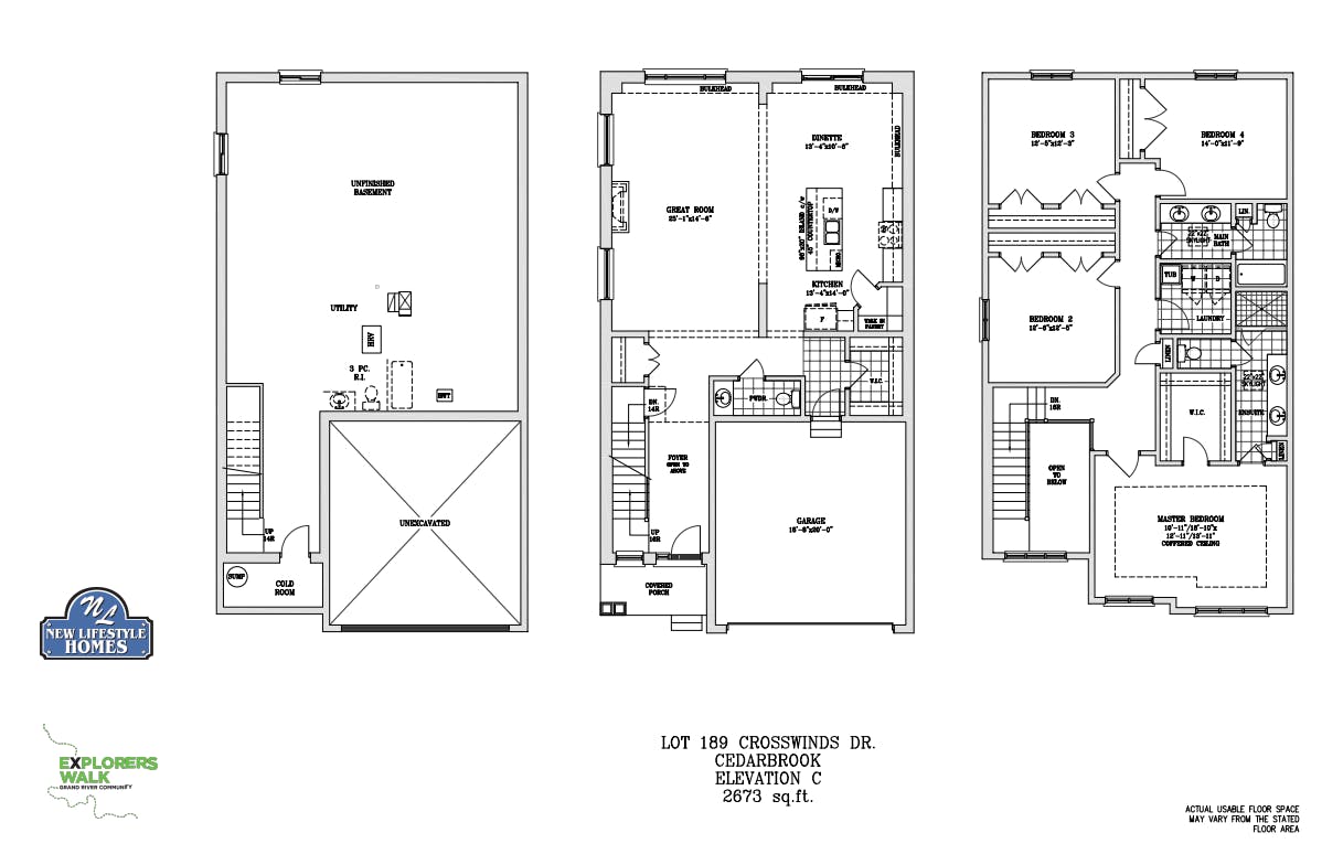 Lot 189 Crosswinds Drive Floor Plan