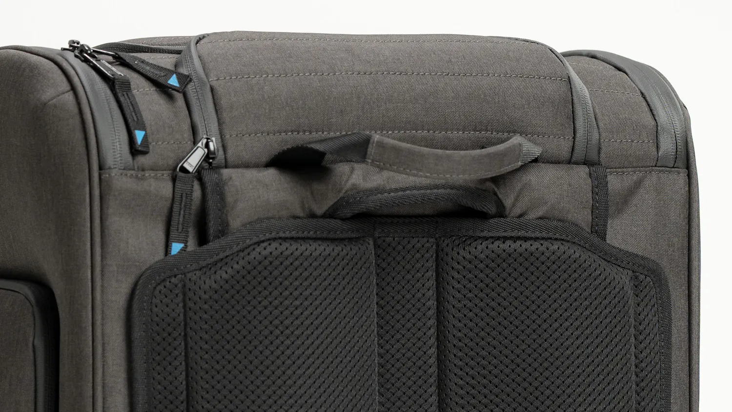 Backpack back top view