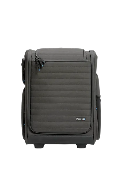 Front view of the Pull Up Backpack