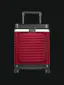 Pull Up Suitcase in red - front view