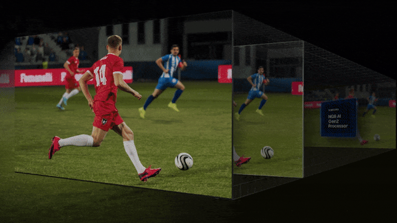 8K upscaling uitbeelding