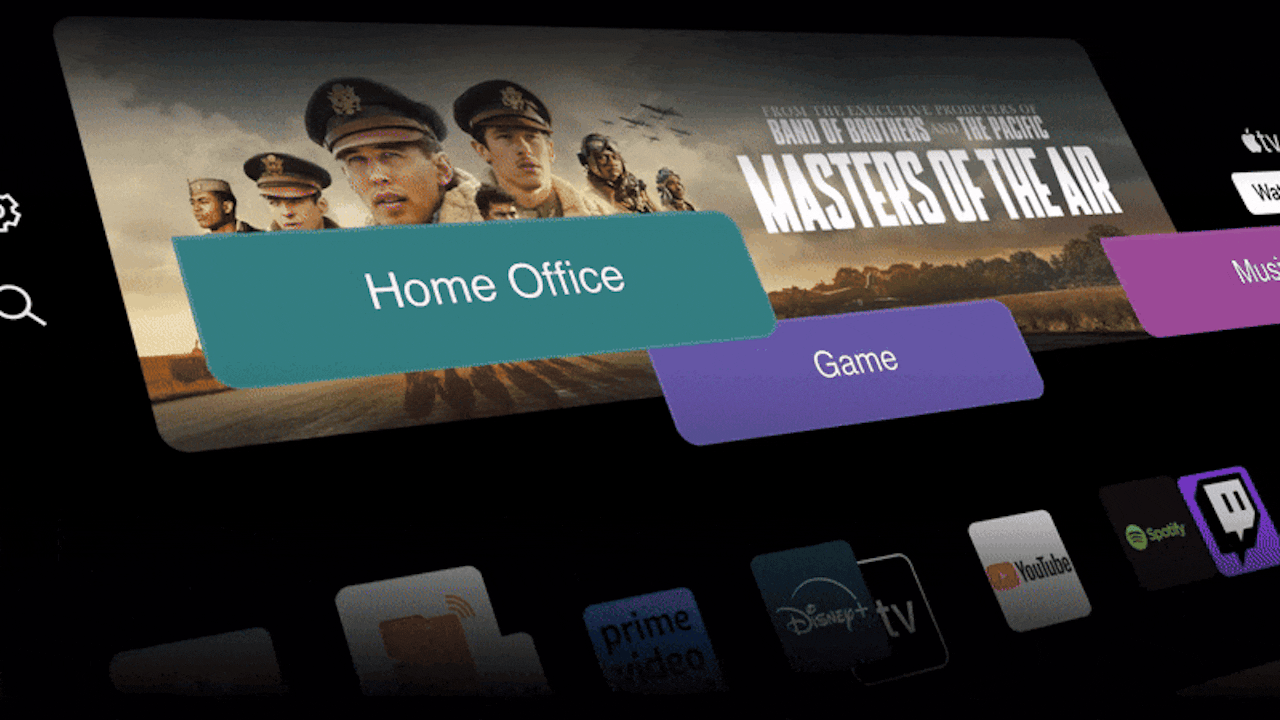 LG smart tv animatie