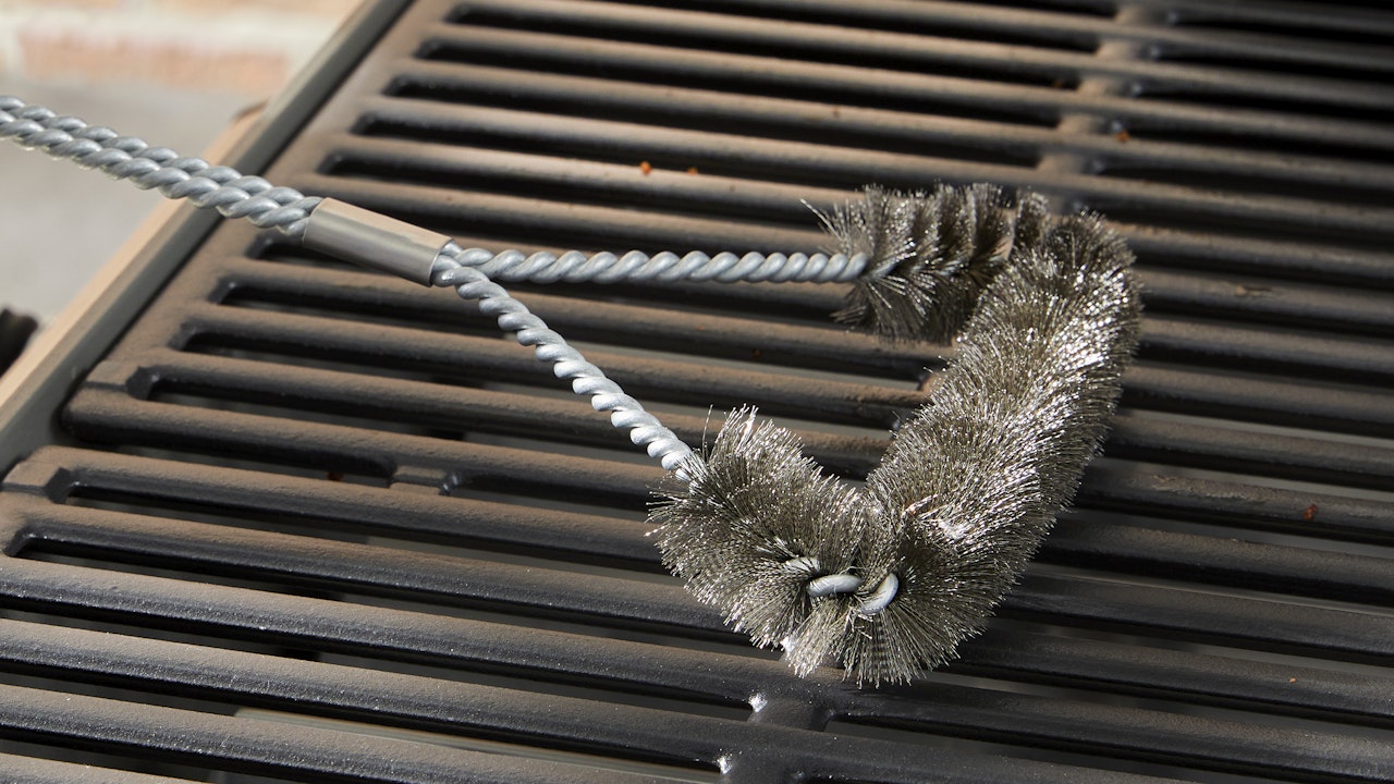 Weber elektrische barbecue grillborstel