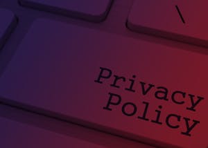 Privacy Policy button
