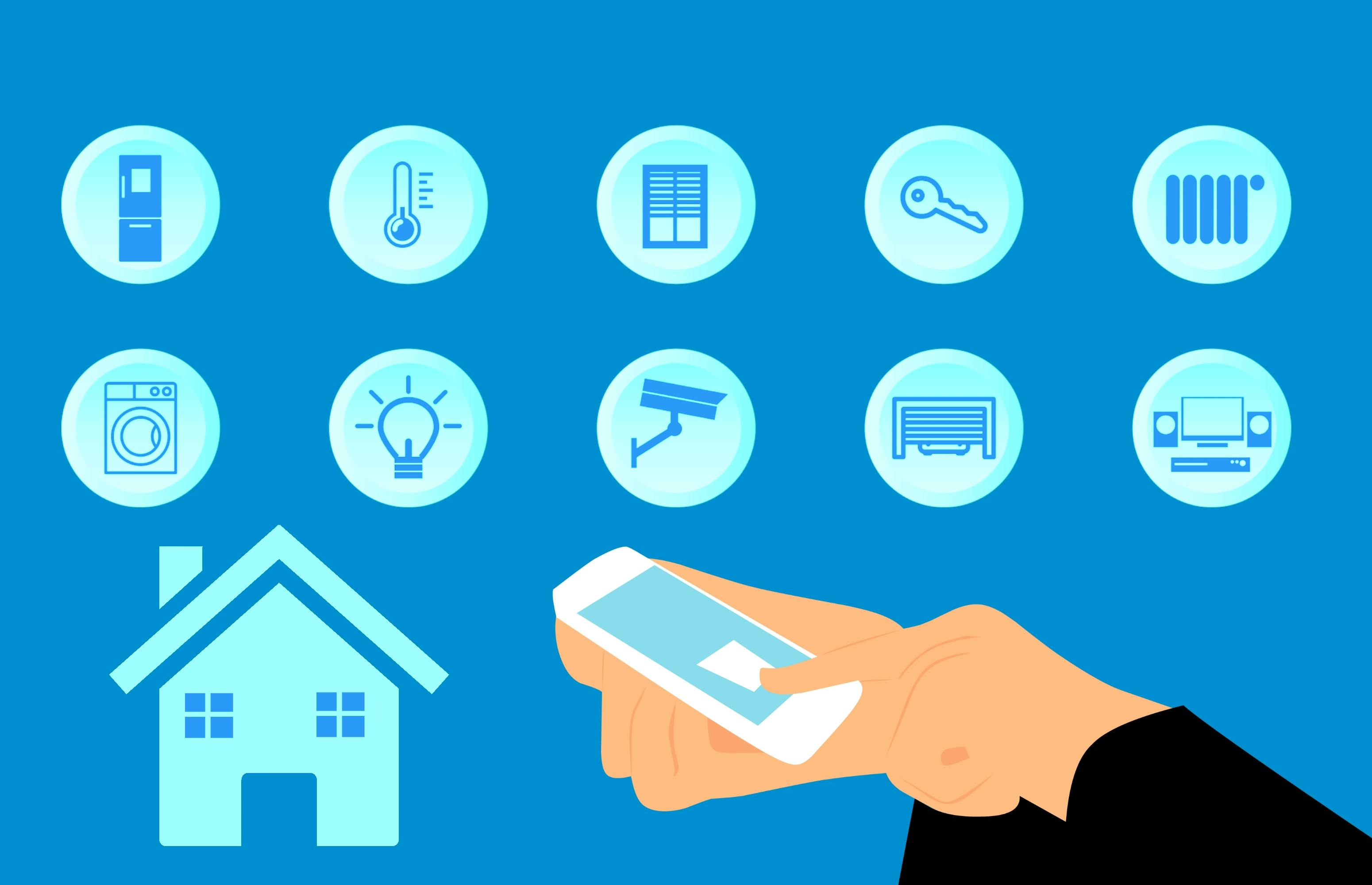 Smart home illustration