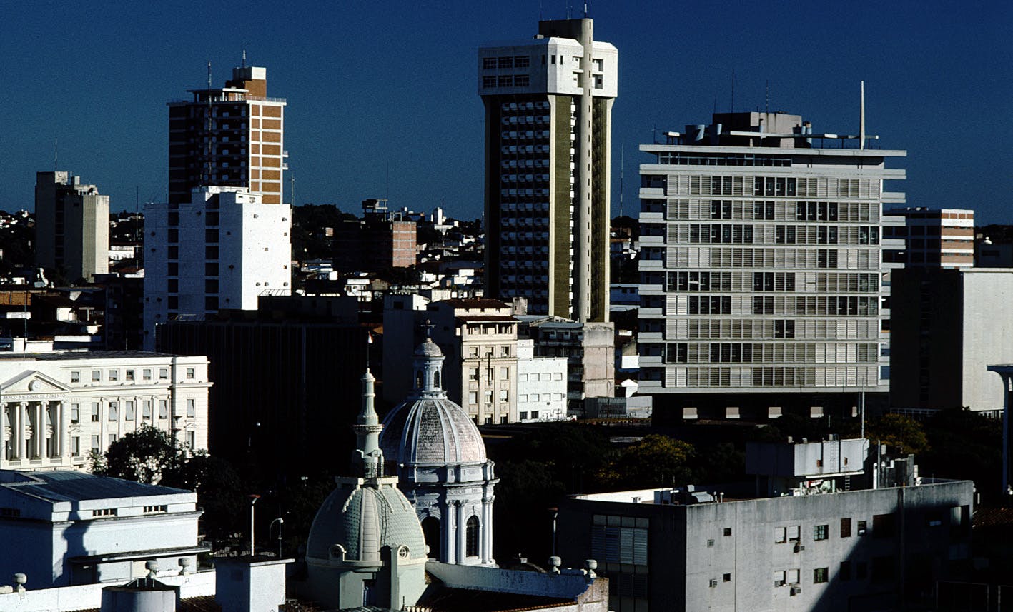 Skyline of Asuncion, Paraguay