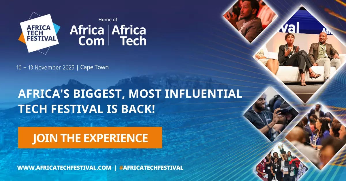 Poster of AfricaCom and Africa Tech convention
