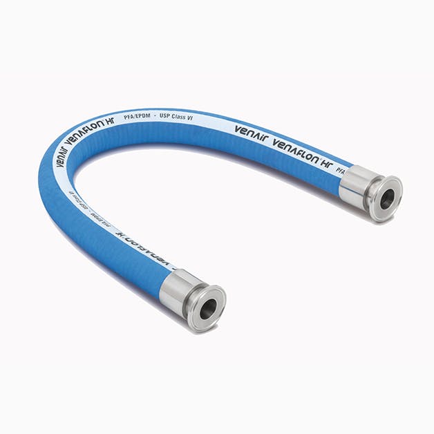 Venaflon® HR - Rubber hose with an inner layer of PFA resistant to abrasion 