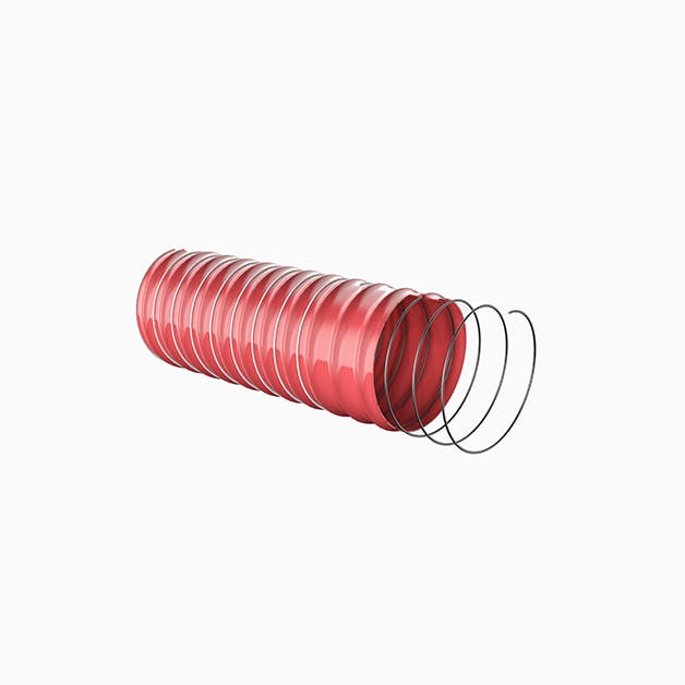 Silicone hose Vena ® HT/HTD for air conduction