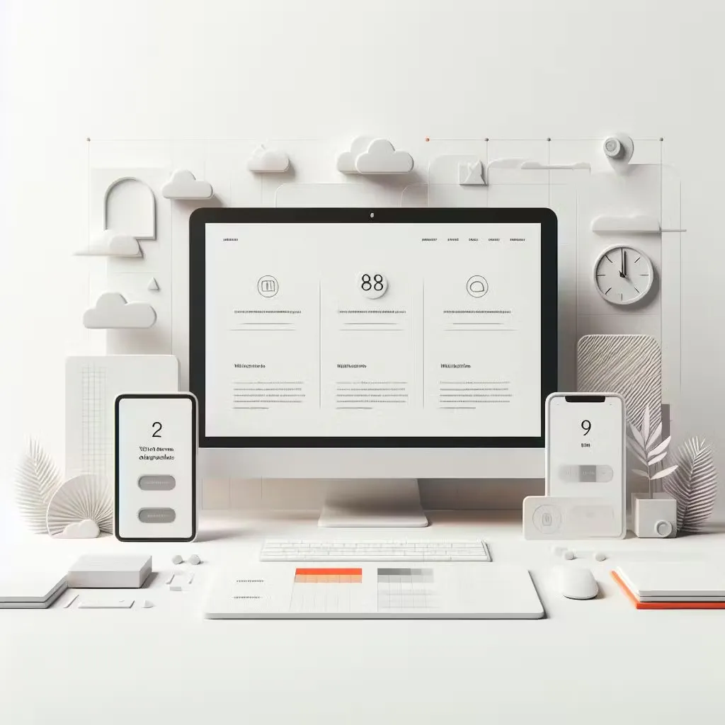 White space in Websites