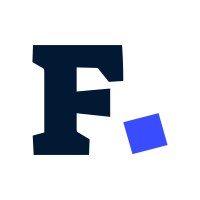 Logo Flynt blanc et bleu