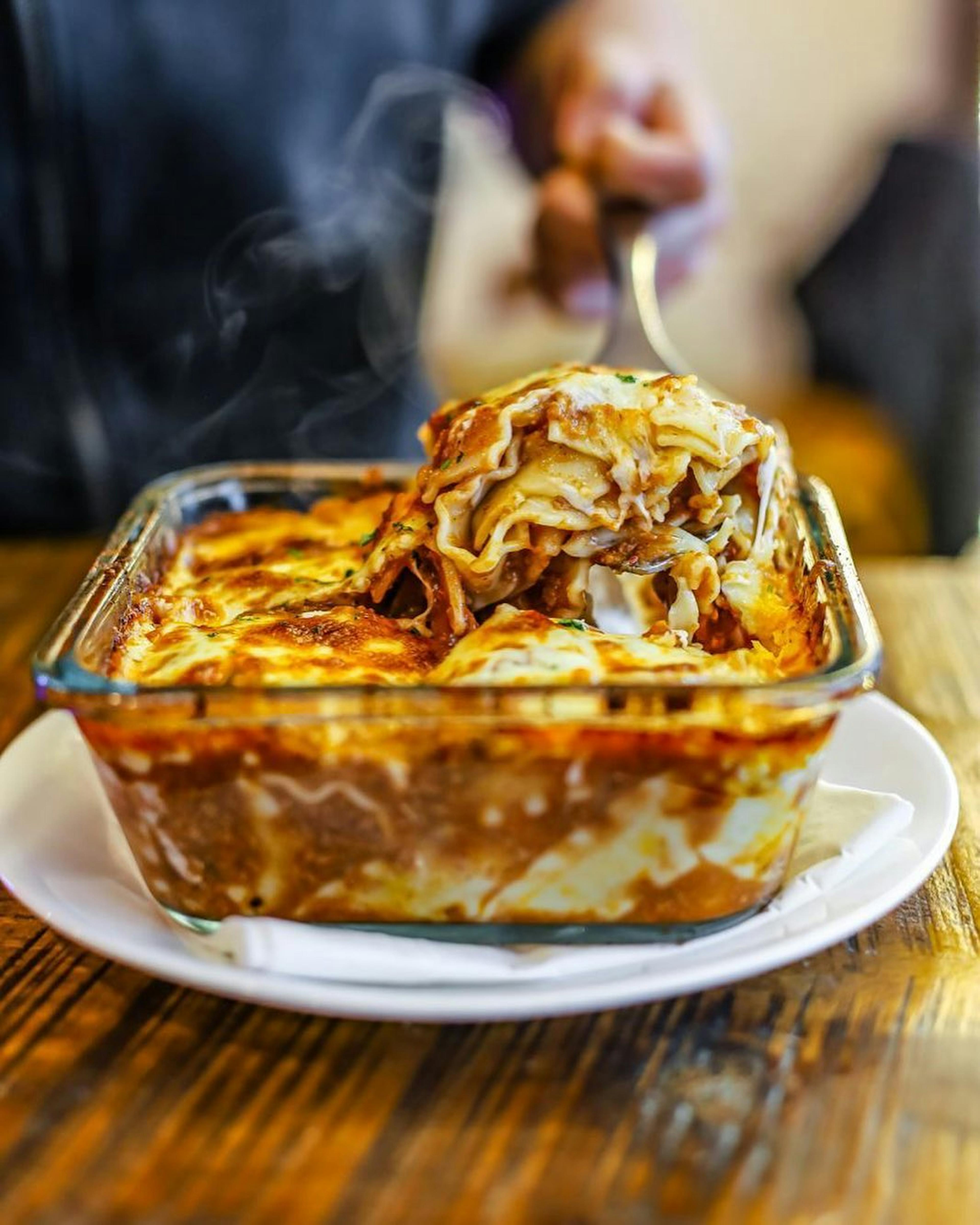 Greek pastitsio from Argo Greek Cuisine