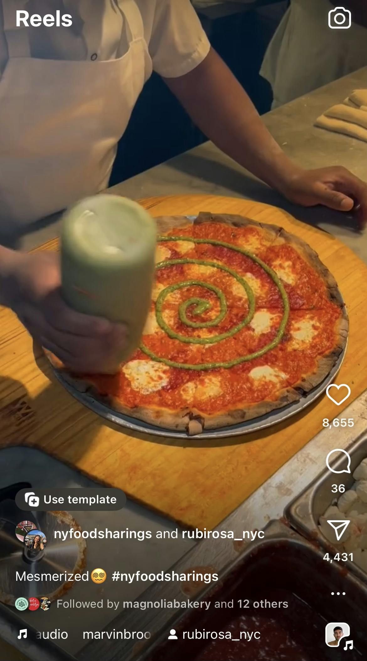 Instagram reel by Rubirosa restaurant.