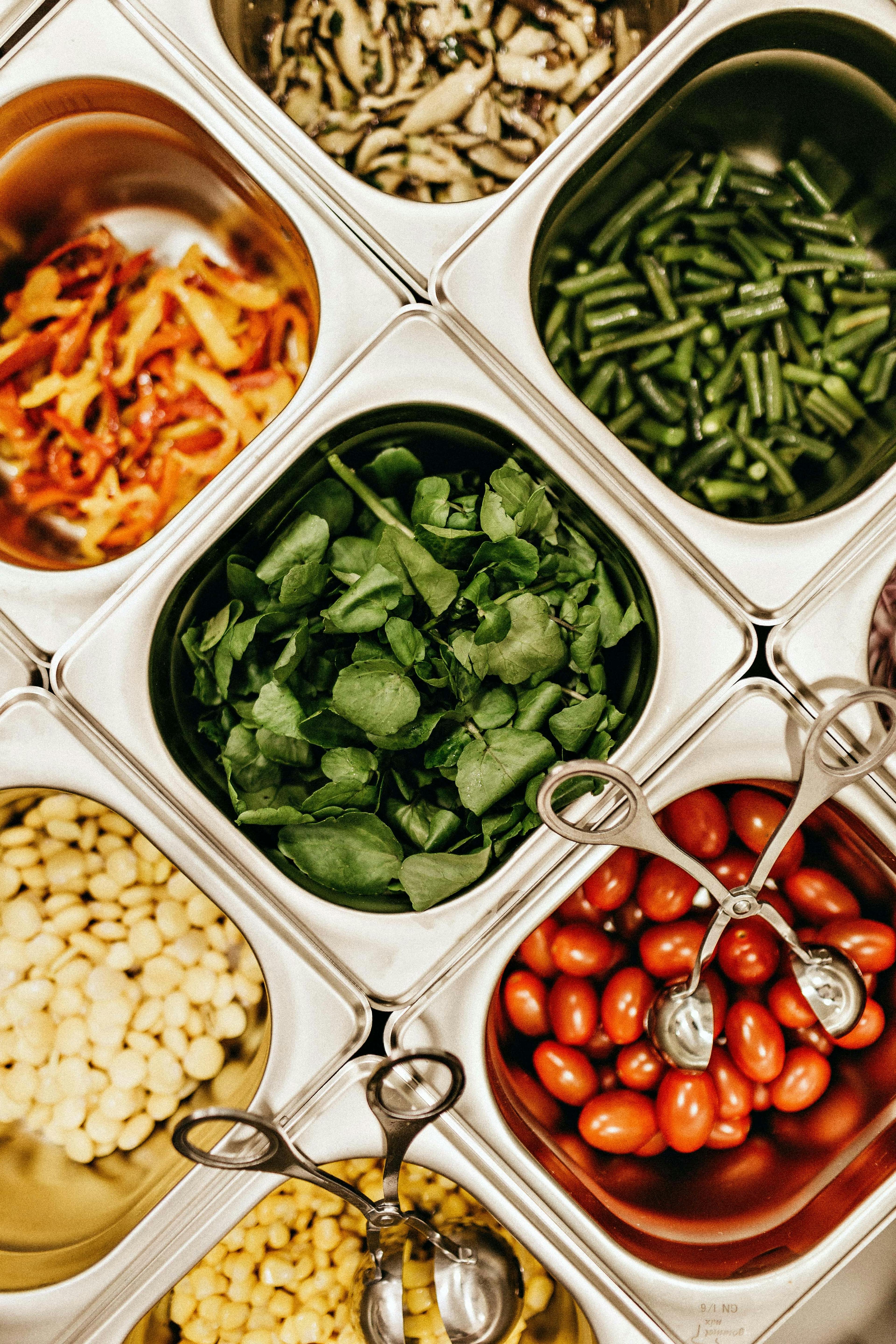 Image of delicious fresh restaurant ingredients