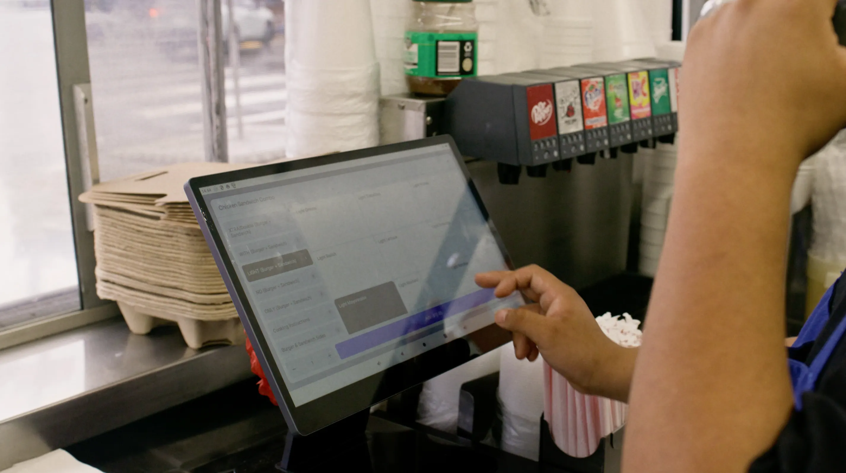 Otter's Restaurant Operating System at Jim's Burgers.