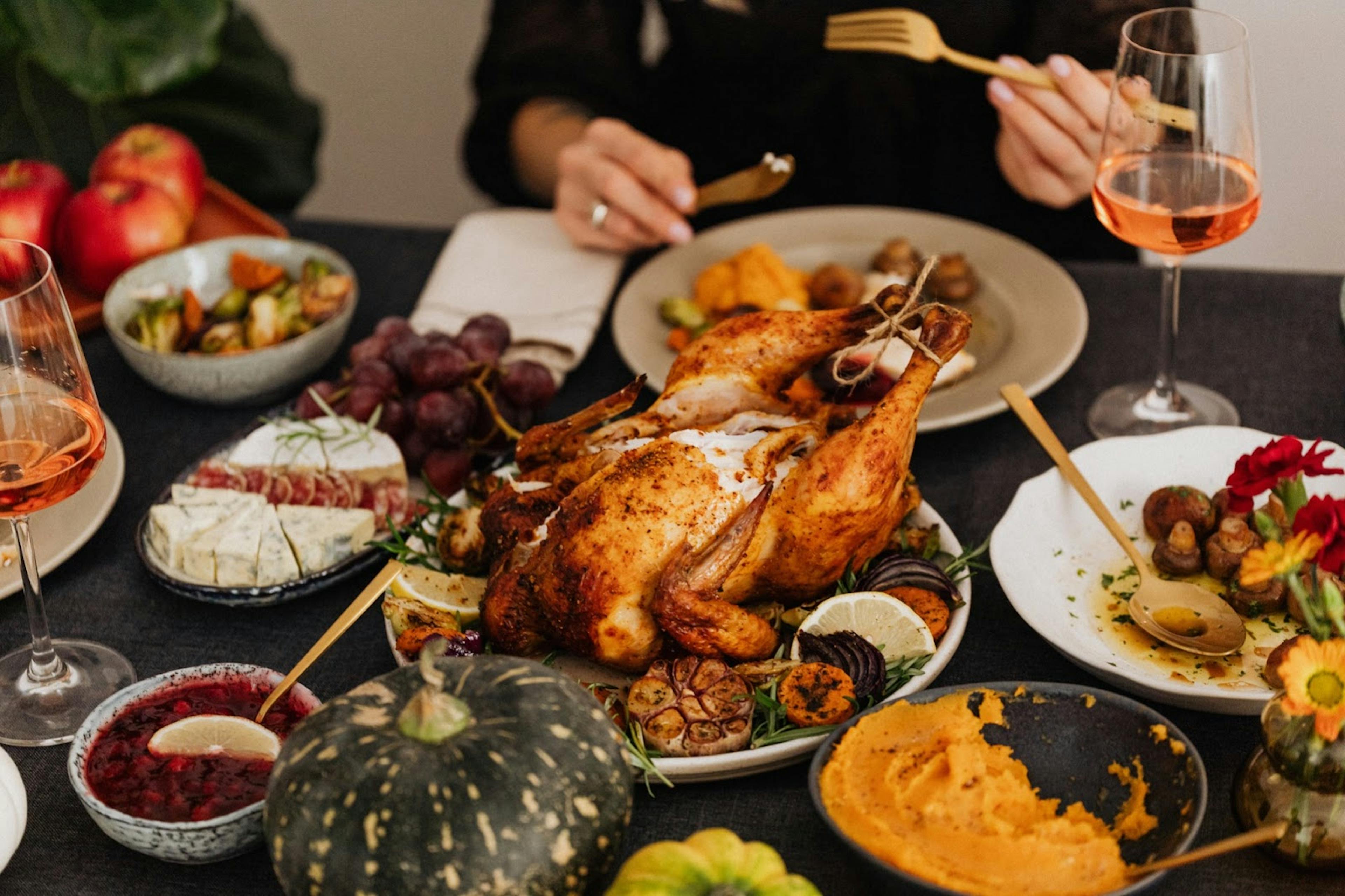 Image of a holiday Tablescape