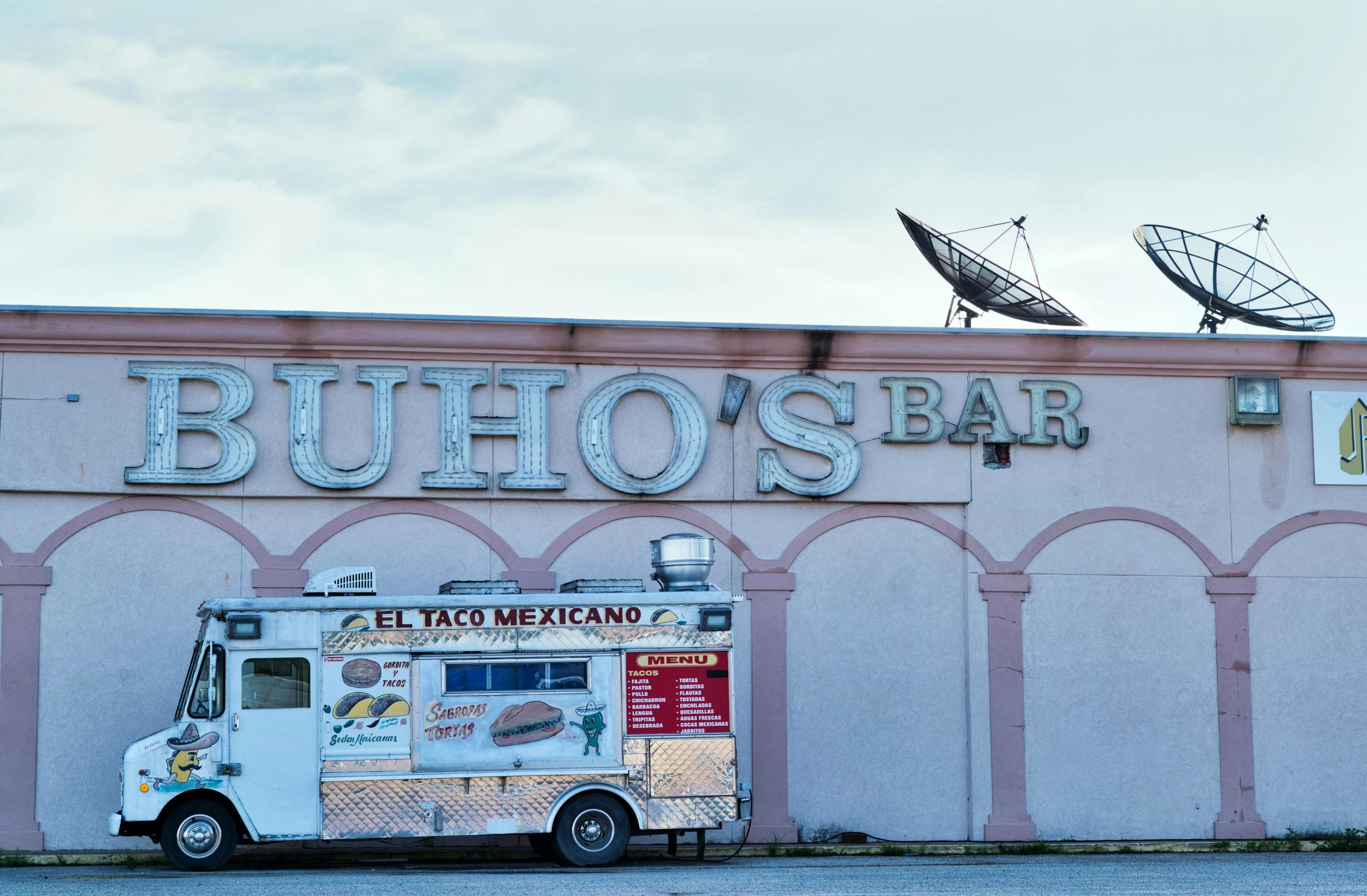 A food truck in Houston, Texas. 